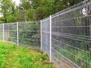 3D заборы 40 метров фото под ключ с установкой